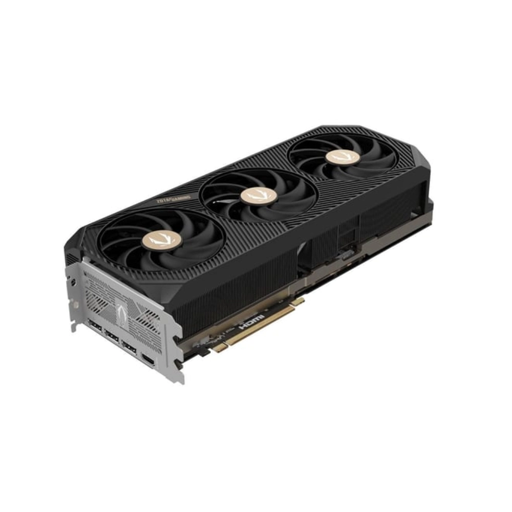 ZOTAC Nvidia Graphic Card RTX 5080 16GB DDR7 Gaming Solid Core OC Triple Fan view 5